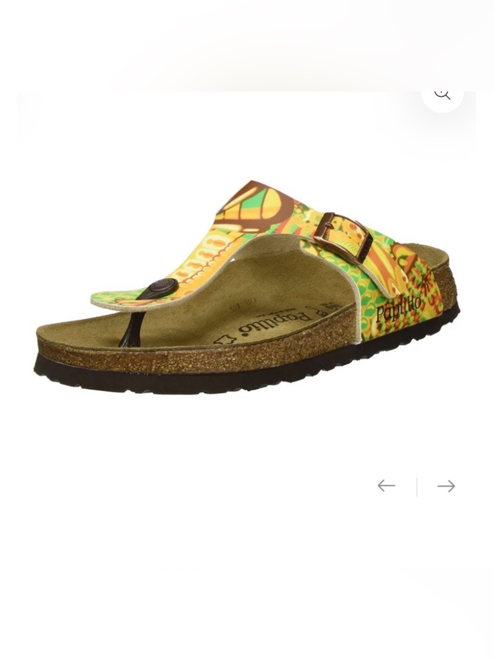 Papillio by Birkenstock Gizeh African Gold Thong Sandals – NIB -EU 43 - W12-M10